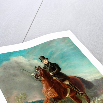 The Prince Consort On Horseback, 1841 by John Frederick Senior Herring