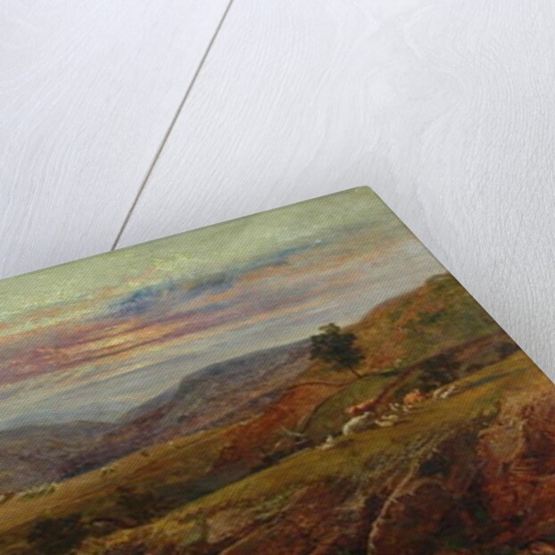 Burnley Valley from Crofts Stone, 1870 by John Holland