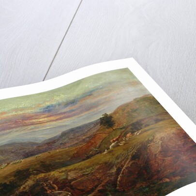 Burnley Valley from Crofts Stone, 1870 by John Holland