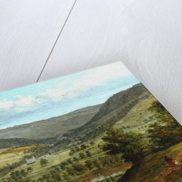 Cragg Vale & Stocks Hall From Broadbottom, 1869 by John Holland