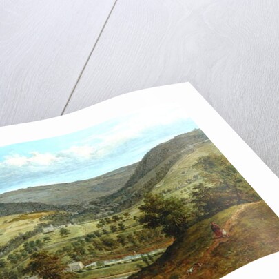 Cragg Vale & Stocks Hall From Broadbottom, 1869 by John Holland