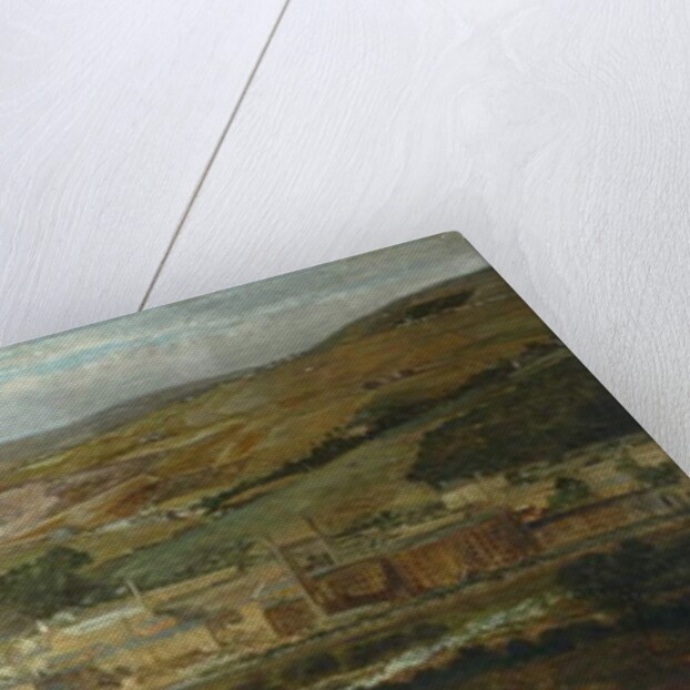 Hebden Bridge from Palace House, Fairfield, 1869 by John Holland