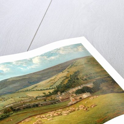 Mytholmroyd & Cragg Vale From Ewood Hall, 1869 by John Holland