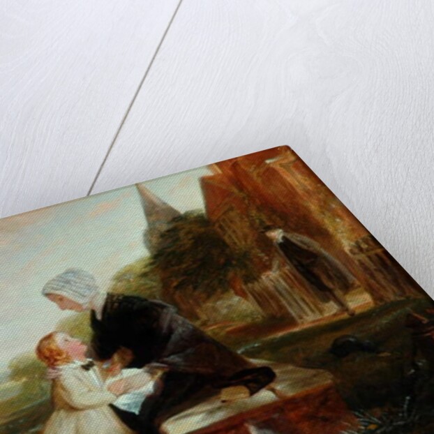 His Father's Grave by John Callcott Horsley