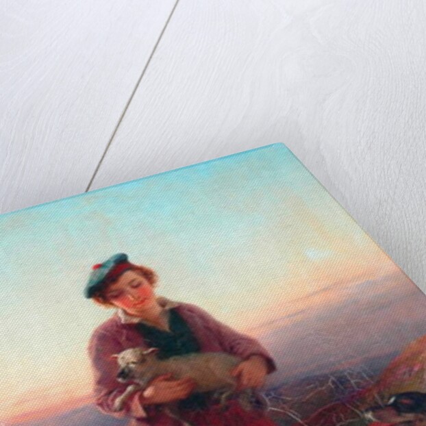 The Strayed Lamb, 1863 by John Adam P. Houston