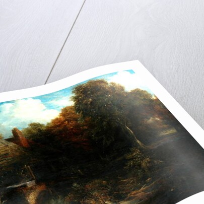 Old Water Mill, North Devon by Frederick Richard Lee