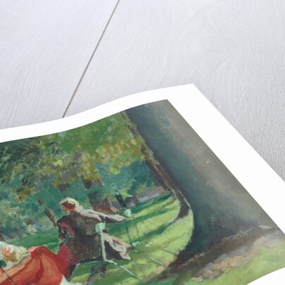 Kensington Gardens by Therese Lessore