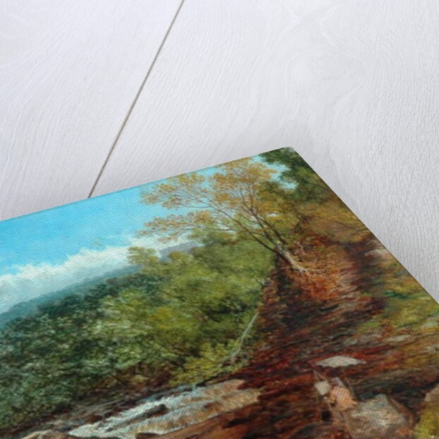 Posforth Ghyll, Bolton Woods by William Mellor