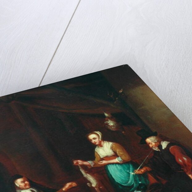 Le Marchand de Volaille by Gabriel Metsu