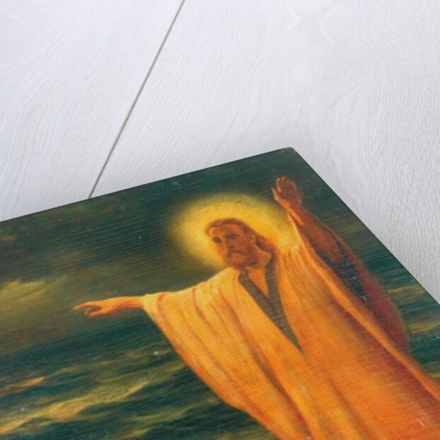 Christ Walking On The Water by Phillip Richard Morris