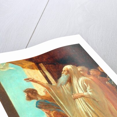 Noah Sending Forth The Dove by Phillip Richard Morris