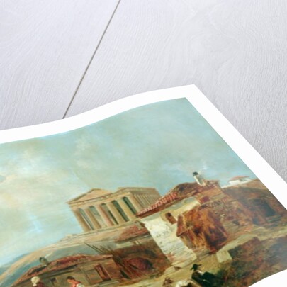 Athens With The Acropolis, 1839 by William James Muller