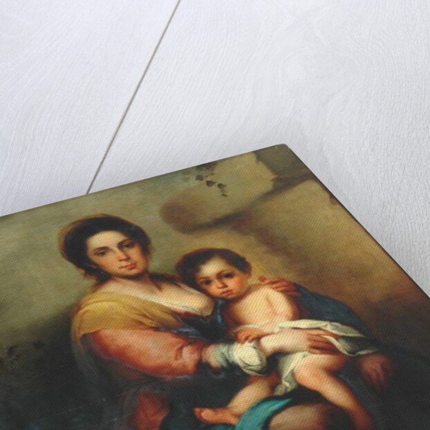 Virgin and child, 18th century by Bartolome Esteban Murillo
