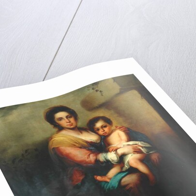 Virgin and child, 18th century by Bartolome Esteban Murillo