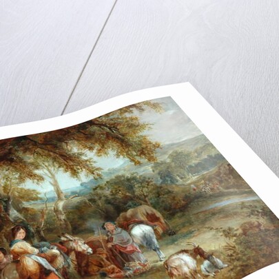 A Gypsies' Encampment, 1788 by William Shayer