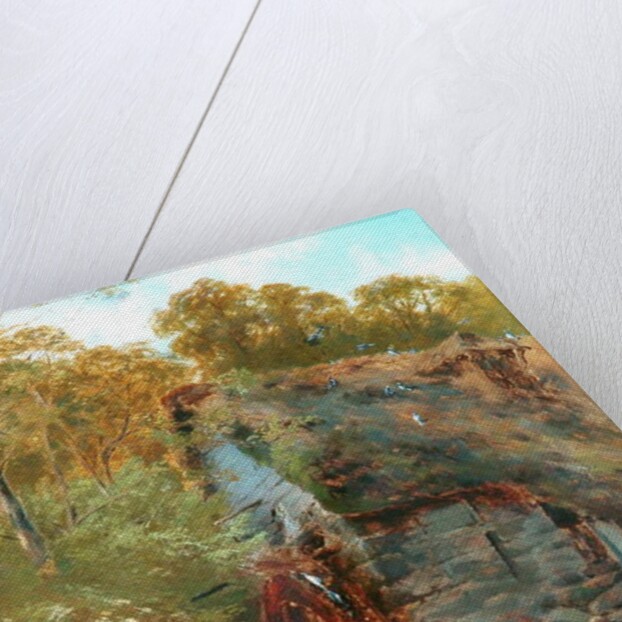 Chagford Mill, Devon by John Syer