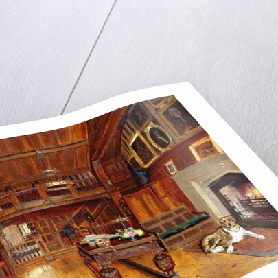 Shibden Hall, Housebody, 1877 by Henry Sykes