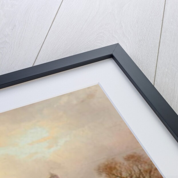 Snow Scene in Holland by Franz Xaver Winterhalter