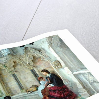 Man Goeth Forth To His Labours, 1859 by Philip Hermogenes Calderon