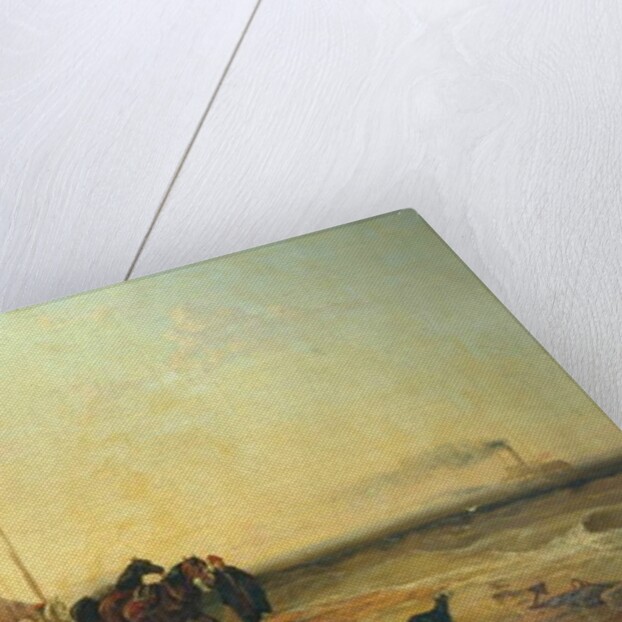 Evening off St Michael's Mount, 1855 by James Webb