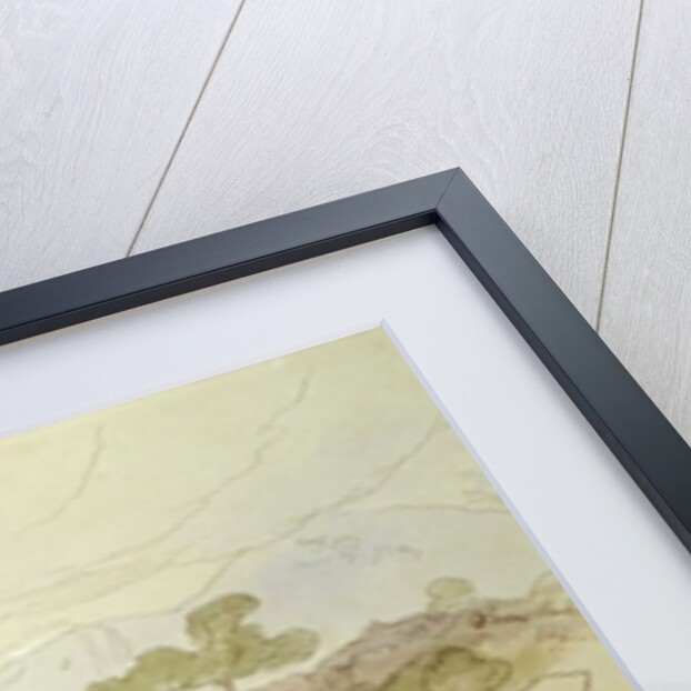 Temple at Bassae, 1849 by Edward Lear