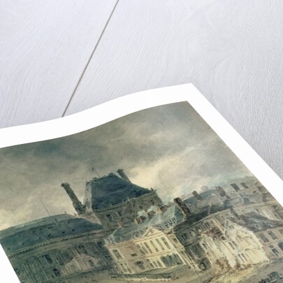 The Palace of the Louvre, 1801-2 by Thomas Girtin