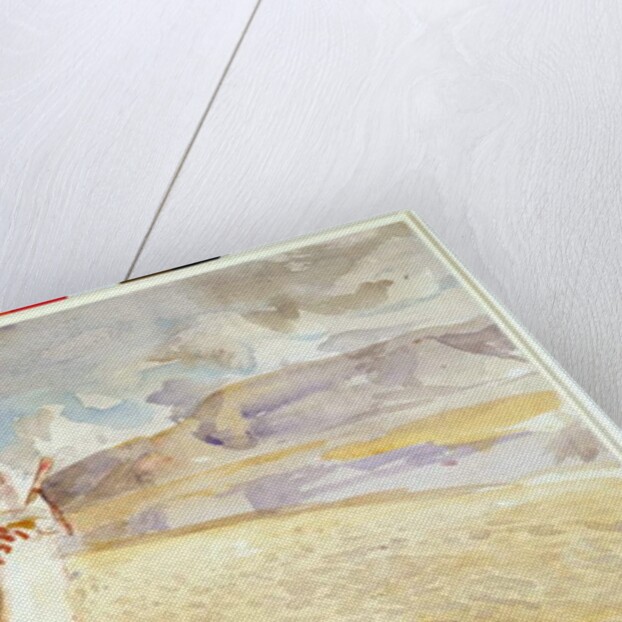 Woman Walking on the Sand by Henry Tonks