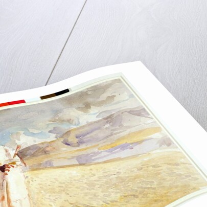 Woman Walking on the Sand by Henry Tonks