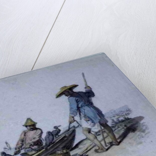 Chinese Fishermen with Cormorants by William Alexander