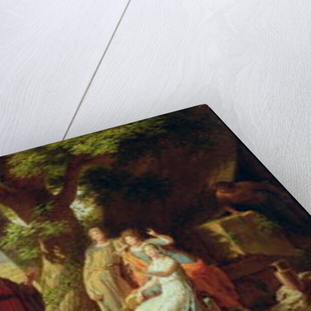 Moses and the Daughters of Jethro by Charles Lock Eastlake