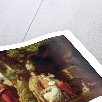 Moses and the Daughters of Jethro by Charles Lock Eastlake