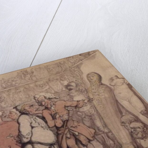 A Group of Antiquaries, c.1805 by Thomas Rowlandson