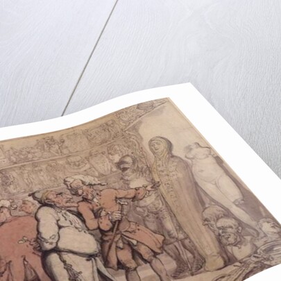 A Group of Antiquaries, c.1805 by Thomas Rowlandson