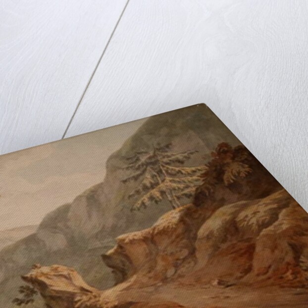 Mount Splugen, Swiss-Italian Border, 1781 by John Warwick Smith