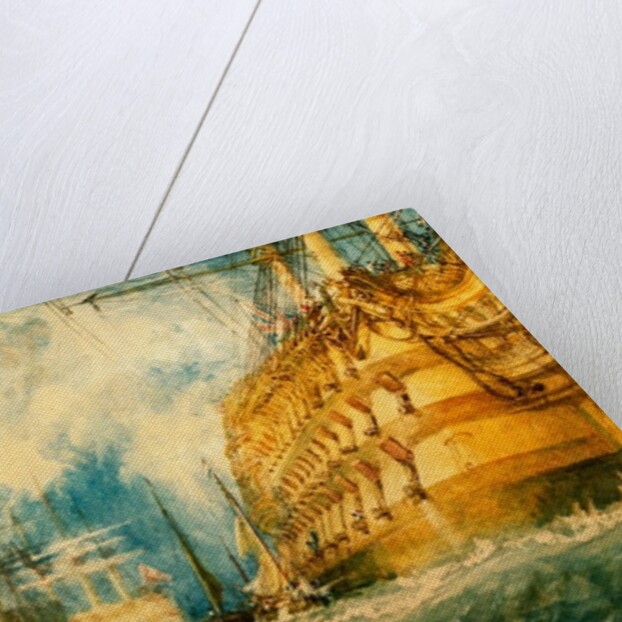 A First Rate Taking In Stores, 1818 by Joseph Mallord William Turner