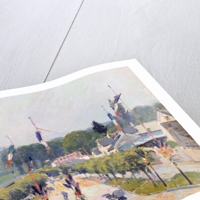 Fourteenth of July at Marly-le-Roi, 1875 by Alfred Sisley