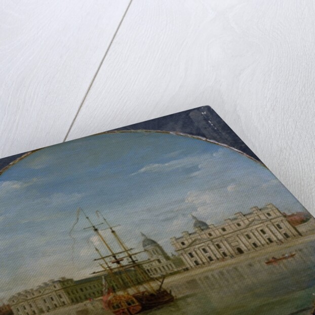Greenwich Hospital from the River, 1748 by Samuel Wale