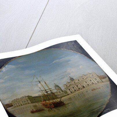 Greenwich Hospital from the River, 1748 by Samuel Wale