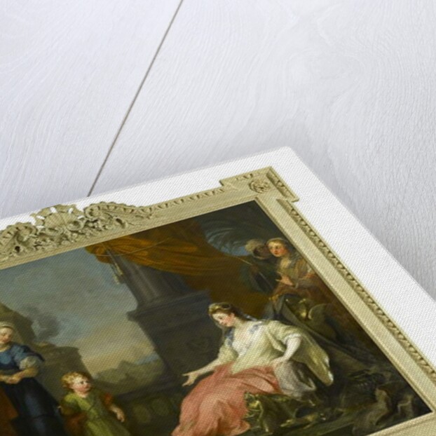 Moses brought before Pharaoh's Daughter, 1746 by William Hogarth