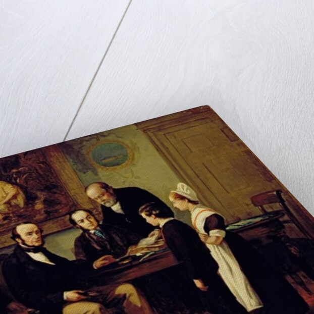 Taking Leave, 1868 by Emma Brownlow