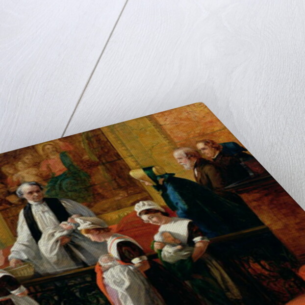 The Christening, 1863 by Emma Brownlow