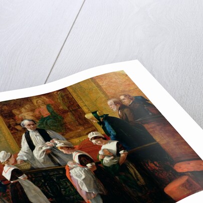 The Christening, 1863 by Emma Brownlow