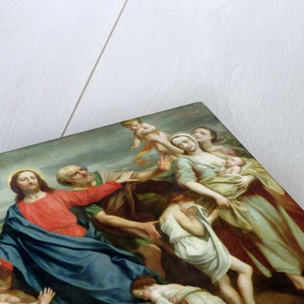 Suffer the little children to come unto me, and forbid them not, 1746 by Rev. James Wills