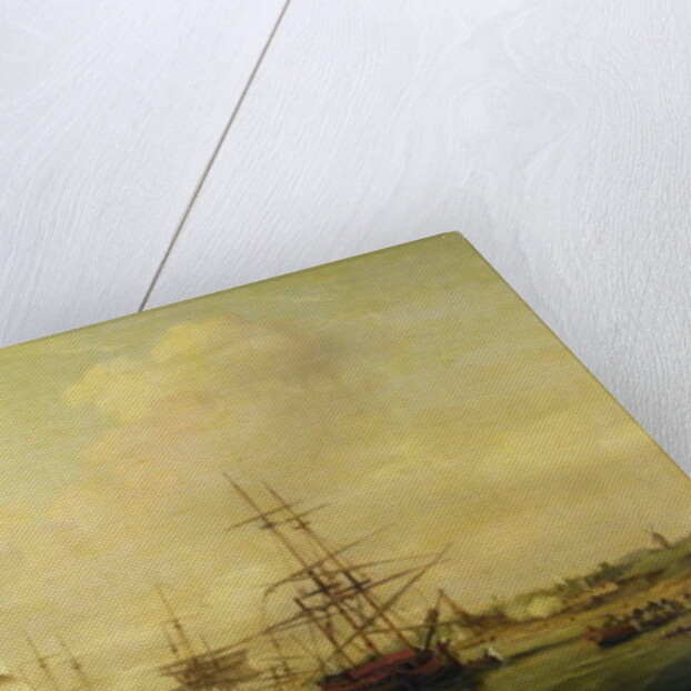 Action off the coast of France, 13th May 1779 by Thomas Luny