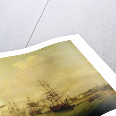 Action off the coast of France, 13th May 1779 by Thomas Luny