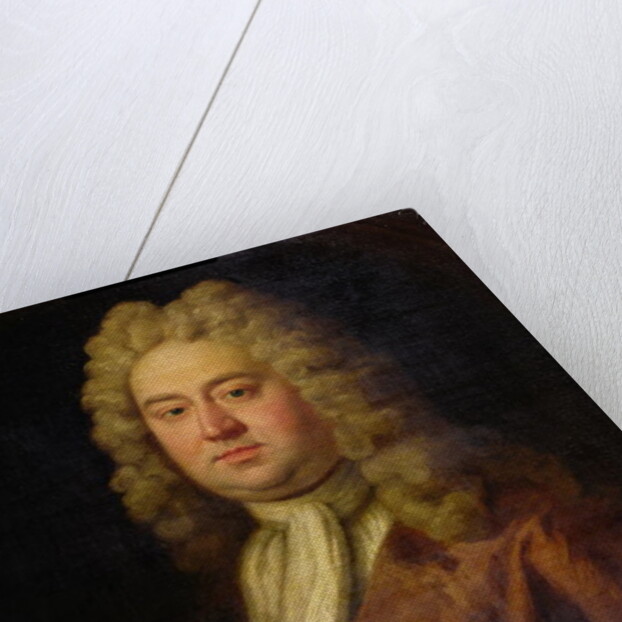 Portrait of a Gentleman, said to be George Frederick Handel, c.1730 by English School