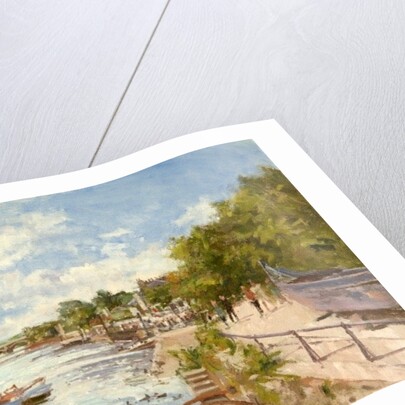The Thames at Richmond, 2012 by Christopher Glanville