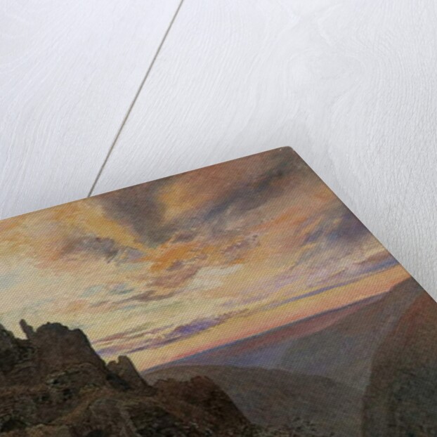 Ehrenburg on the Mosel by Alfred William Hunt