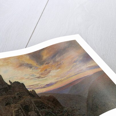 Ehrenburg on the Mosel by Alfred William Hunt