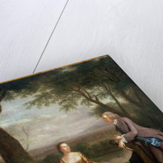 Portrait of a Couple, possibly Daniel and Mary Swaine of Leverington Hall, Isle of Ely, Cambridgeshire, c.1753 by Arthur Devis